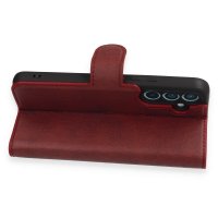 Newface Samsung Galaxy A54 5G Kılıf Trend S Plus Kapaklı Kılıf - Kırmızı