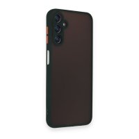 Newface Samsung Galaxy A55 5G Kılıf Montreal Silikon Kapak - Yeşil