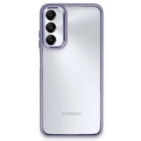Newface Samsung Galaxy A55 5G Kılıf Power Silikon - Lila