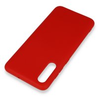 Newface Samsung Galaxy A70 Kılıf Nano içi Kadife  Silikon - Kırmızı