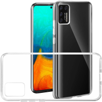 Newface Samsung Galaxy A71 Kılıf Lüx Şeffaf Silikon