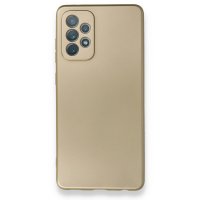 Newface Samsung Galaxy A72 Kılıf First Silikon - Gold