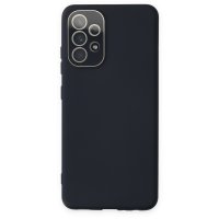 Newface Samsung Galaxy A73 5G Kılıf Lansman Glass Kapak - Lacivert
