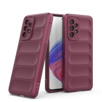 Newface Samsung Galaxy A73 5G Kılıf Optimum Silikon - Bordo