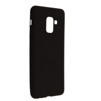 Newface Samsung Galaxy A8 2018 Kılıf First Silikon - Siyah