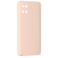 Newface Samsung Galaxy A81 / Note 10 Lite Kılıf Nano içi Kadife Silikon - Pudra