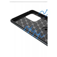 Newface Samsung Galaxy A91 / S10 Lite Kılıf Range Yüzüklü Silikon - Kırmızı