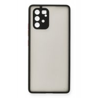 Newface Samsung Galaxy A91 / S10 Lite Kılıf Montreal Silikon Kapak - Siyah