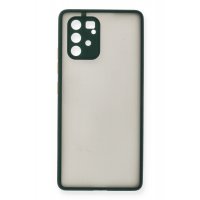 Newface Samsung Galaxy A91 / S10 Lite Kılıf Montreal Silikon Kapak - Yeşil