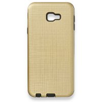 Newface Samsung Galaxy J4 Plus Kılıf YouYou Silikon Kapak - Gold