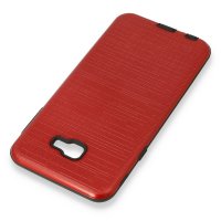 Newface Samsung Galaxy J4 Plus Kılıf YouYou Silikon Kapak - Kırmızı