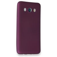 Newface Samsung Galaxy J5 2016 / J510 Kılıf First Silikon - Mürdüm