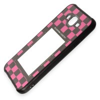 Newface Samsung Galaxy J7 Kılıf Mirror Desenli Kapak - Mirror - 8