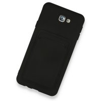 Newface Samsung Galaxy J7 Prime Kılıf Kelvin Kartvizitli Silikon - Siyah