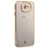 Newface Samsung Galaxy J7 Prime Kılıf Liva Lens Silikon - Beyaz