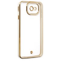 Newface Samsung Galaxy J7 Prime Kılıf Liva Lens Silikon - Beyaz