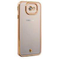 Newface Samsung Galaxy J7 Prime Kılıf Liva Lens Silikon - Rose