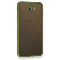 Newface Samsung Galaxy J7 Prime Kılıf Montreal Silikon Kapak - Açık Yeşil