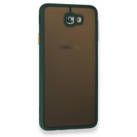 Newface Samsung Galaxy J7 Prime Kılıf Montreal Silikon Kapak - Yeşil