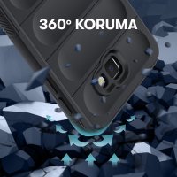 Newface Samsung Galaxy J7 Prime Kılıf Optimum Silikon - Sky Blue