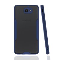 Newface Samsung Galaxy J7 Prime Kılıf Platin Silikon - Lacivert