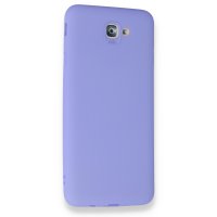 Newface Samsung Galaxy J7 Prime Kılıf First Silikon - Lila