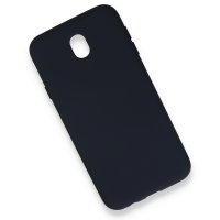 Newface Samsung Galaxy J7 Pro / J730 Kılıf Nano içi Kadife Silikon - Lacivert