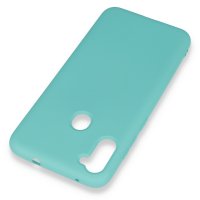 Newface Samsung Galaxy A11 Kılıf Nano içi Kadife Silikon - Turkuaz