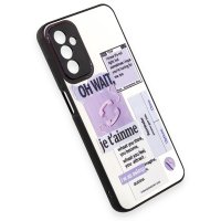 Newface Samsung Galaxy M13 Kılıf Mirror Desenli Kapak - Mirror - 4