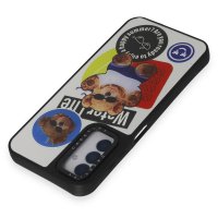 Newface Samsung Galaxy M14 5G Kılıf Mirror Desenli Kapak - Mirror - 14
