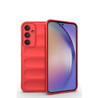 Newface Samsung Galaxy M14 5G Kılıf Optimum Silikon - Kırmızı