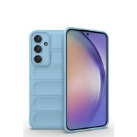 Newface Samsung Galaxy M14 5G Kılıf Optimum Silikon - Sky Blue