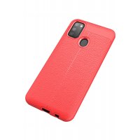 Newface Samsung Galaxy M21 Kılıf Auto Focus Kapak - Kırmızı