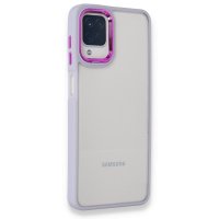 Newface Samsung Galaxy M22 Kılıf Dora Kapak - Lila
