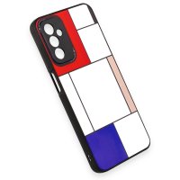 Newface Samsung Galaxy M23 Kılıf Mirror Desenli Kapak - Mirror - 9