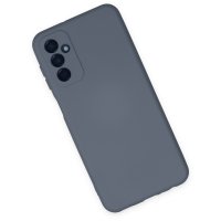 Newface Samsung Galaxy M23 Kılıf Nano içi Kadife Silikon - Gri