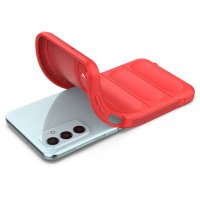 Newface Samsung Galaxy M23 Kılıf Optimum Silikon - Kırmızı