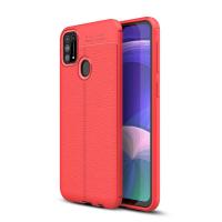 Newface Samsung Galaxy M31 Kılıf Auto Focus Kapak - Kırmızı