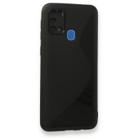 Newface Samsung Galaxy M31 Kılıf S Silikon - Siyah