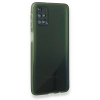 Newface Samsung Galaxy M31S Kılıf S Silikon - Yeşil