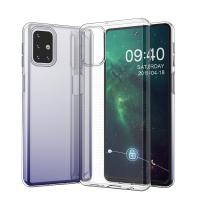 Newface Samsung Galaxy M31S Kılıf Lüx Şeffaf Silikon