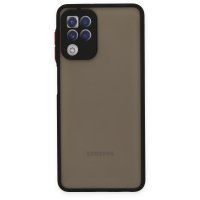 Newface Samsung Galaxy M32 Kılıf Montreal Silikon Kapak - Siyah