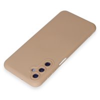 Newface Samsung Galaxy M34 5G Kılıf Nano içi Kadife Silikon - Pudra