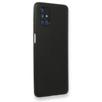 Newface Samsung Galaxy M51 Kılıf S Silikon - Siyah