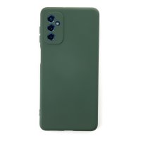 Newface Samsung Galaxy M52 5G Kılıf Nano içi Kadife  Silikon - Koyu Yeşil