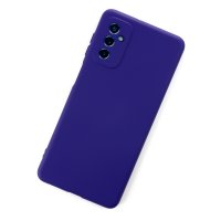 Newface Samsung Galaxy M52 5G Kılıf Nano içi Kadife Silikon - Mor