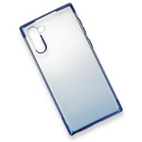 Newface Samsung Galaxy Note 10 Kılıf Marvel Silikon - Mavi