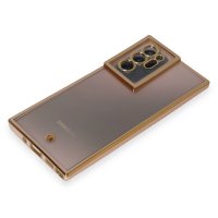 Newface Samsung Galaxy Note 20 Ultra Kılıf Liva Lens Silikon - Pudra