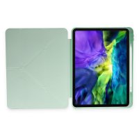 Newface iPad 10.2 (7.nesil) Kılıf Kalemlikli Mars Tablet Kılıfı - Açık Yeşil