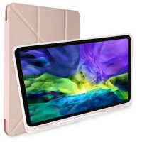 Newface iPad 10.2 (7.nesil) Kılıf Kalemlikli Mars Tablet Kılıfı - Rose Gold